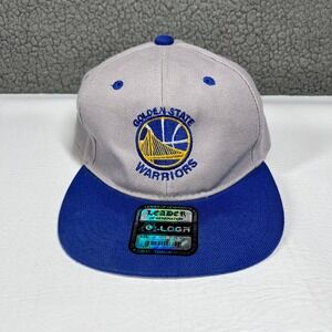 Golden State Warriors Snapback Hat Grey‎ Blue LOGA Leader of Generation